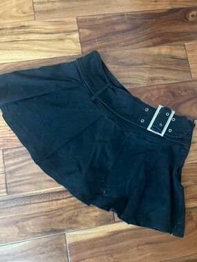 french kyss Black Slip Dress with Tag Detail